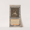 Kalenderblad november met uil en mus by Theo van Hoytema