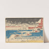 Kameido Temmaugu in Snow (19th century) by Andō Hiroshige