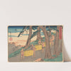 Kameyama (ca. 1841–1842) by Andō Hiroshige