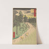 Kameyama (1855) by Andō Hiroshige