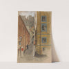 Kamienne Schodki Street in the Old Town in Warsaw by Maksymilian Gierymski