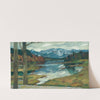 Kampenwand (Chiemsee) (circa 1910) by Leo Putz