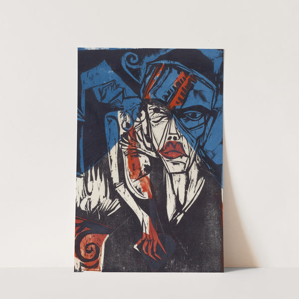 Kämpfe – Qualen der Liebe (1915) by Ernst Ludwig Kirchner