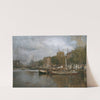 Kanal in Rotterdam by Robert Russ