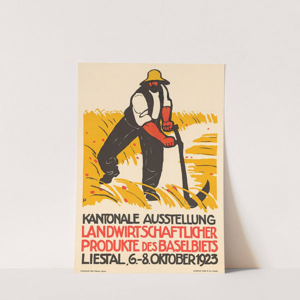 Kantonale Ausstellung landwirtschaftlicher Produkte des Baselbiets – Liestal, 6.–8. Oktober 1923 (1923) by Otto Plattner