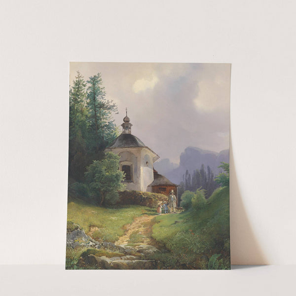 Kapelle auf dem Kalvarienberge by Joseph Holzer
