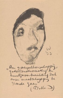 Karikatuur van Gerard Bolland (1923)