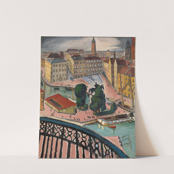 Karl Johans Torg, Stockholm by Isaac Grünewald