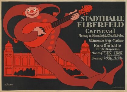 Karneval in der Stadthalle Elberfeld (1911)