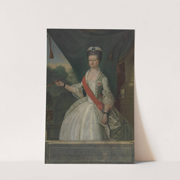 Karoline Luise von Hessen Darmstadt, Markgräfin von Baden by August Hermann Jakob Degmair