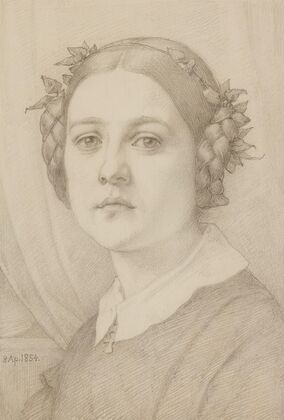 Karoline Steinle, Tochter des Künstlers (1854)