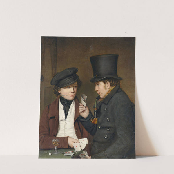 Kartenspieler by Tjeert Eernstman