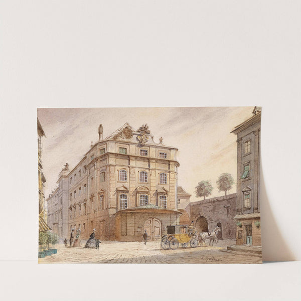 Kärtnertortheater by Karl Wenzel Zajicek