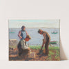Kartoffeloptagning (studie) by Jens Birkholm