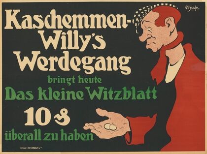 Kaschemmen-Willy’s Werdegang. Das kleine Witzblatt (1909)