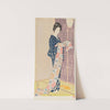Kaso no musume (Girl in summer kimono) (1920) by Hashiguchi Goyō