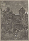 Kasteel met twee ruiters (1866 - 1924)
