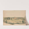 Kasteel Moyland bij Kleef (1827 - 1897) by Lodewijk Johannes Kleijn