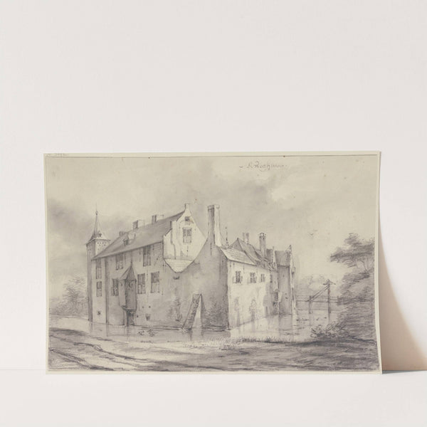 Kasteel Nieuwenroy bei Oudheusden by Roelant Roghman