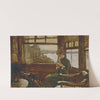 Kathleen Newton in a Thames-Side Tavern by James Tissot
