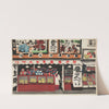 Kawara-senbei Shop, from the series &#8216;One Hundred Scenes of Kōbe&#8217; (1936) by Kawanishi Hide