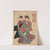 Kayoikomachi no mitate (1818) by Keisai Eisen