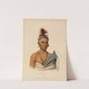 Kee-Shes-Wa, A Fox Chief (1838) by Charles Bird King