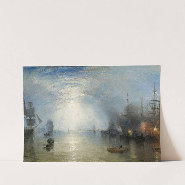 Keelmen Heaving in Coals by Moonlight by Joseph Mallord William Turner