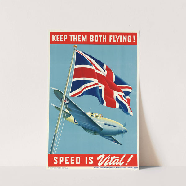 Keep Them Both Flying! Speed is Vital! by Anonymous