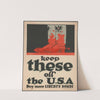 Keep these off the U.S.A. - Buy more Liberty Bonds by John Warner Norton