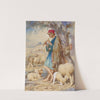 Keeping Sheep, Bethlehem by William James Webbe