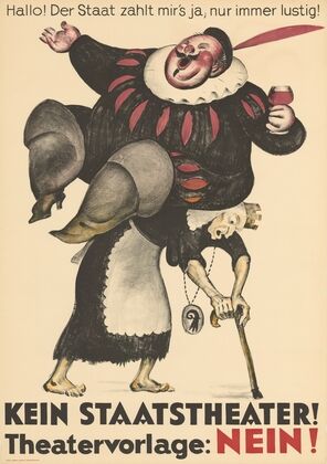 Kein Staatstheater! – Theatervorlage; Nein! (1924)