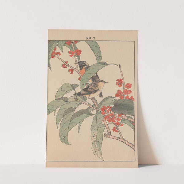 Keinen kachō gafu Pl.130 (1891) by Imao Keinen