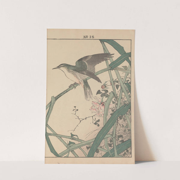 Keinen kachō gafu Pl.142 (1891) by Imao Keinen