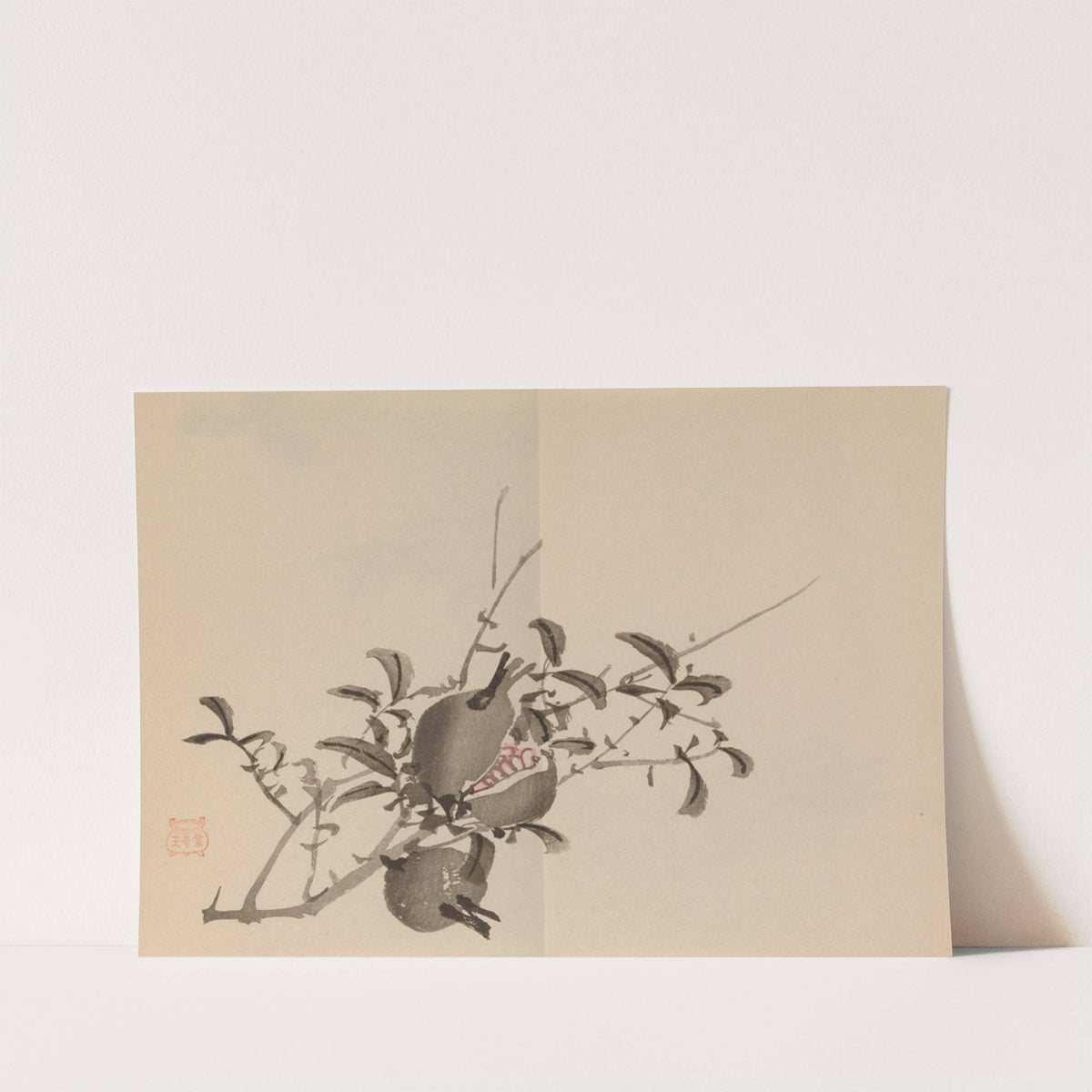 Keinen shūgajō Pl.39 (1906) by Imao Keinen