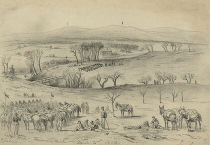 Kelly’s Ford – Stonemans raid, April 21st 1863