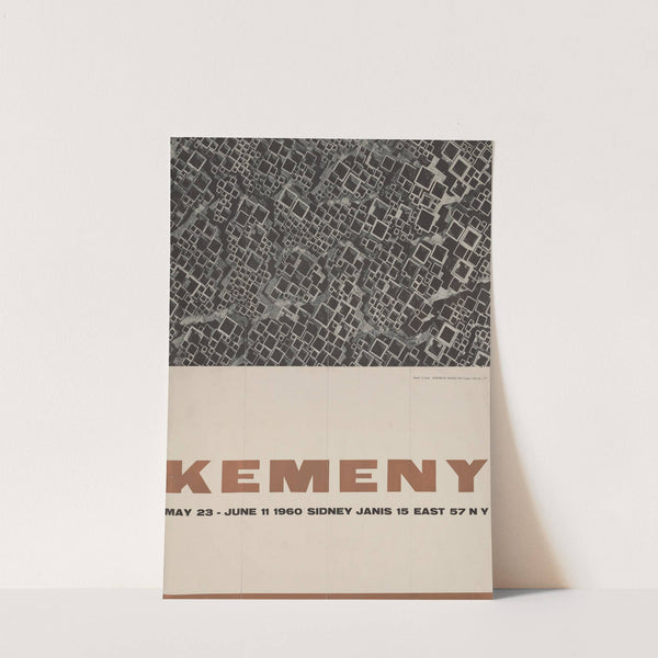 Kemeny, May 23 – June 11, 1960 (1960) by Sidney Janis Gallery