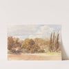 Kensington Gardens by Samuel Palmer