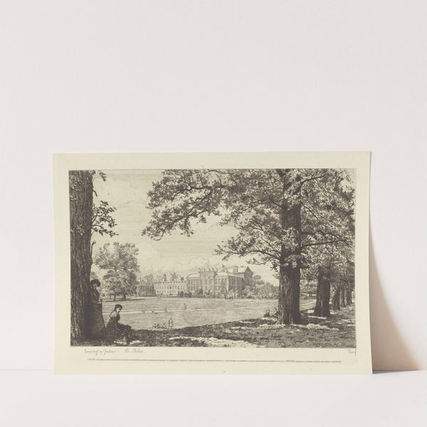 Kensington Gardens: The Palace (1881) by Tristram James Ellis