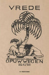 Kerstkaart van Henri Verstijnen (1935)