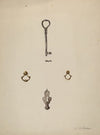 Key-Escutcheon-Drawer Pull