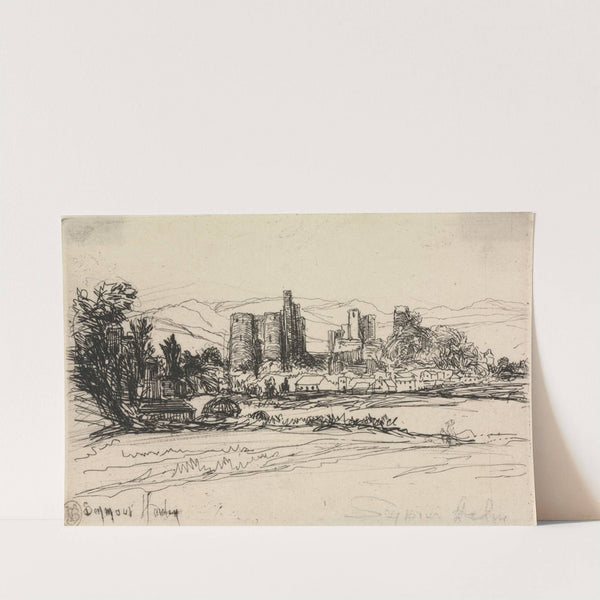 Kidwelly Castle by Francis Seymour Haden