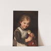 Kind mit Puppe (1881) by Franz von Defregger