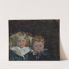 Kinderdoppelbildnis by Roland Maser