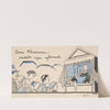 Kinderen bekijken een poppenkastvoorstelling (1852 - 1905) by Mira