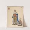 King and Coat of Arms by Sergey Yurievich Sudeikin