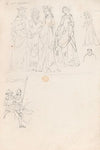 King Dagobert I and Other Figures