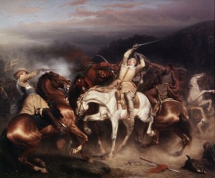 King Gustav II Adolf of Sweden at Stuhm — size preview
