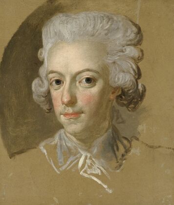 King Gustav III of Sweden. Sketch — size preview