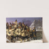 King Gustav Vasa of Sweden Addressing Men from Dalarna in Mora (1836) by Johan Gustaf Sandberg